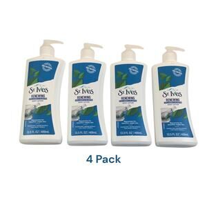 St. Ives Body Lotion Renewing Collagen & Elastin 13.5 fl oz Brand NEW - 4 Pack